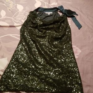 Jennifer Lopez sequined top.